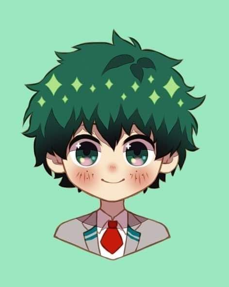 dibujos de deku kawaii|dibujos faciles y bonitos kawaii.